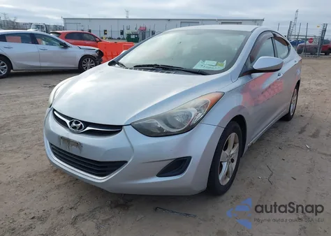 2011 Hyundai Elantra Gls z USA, uszkodzony, nr VIN 5NPDH4AE8BH014973